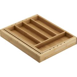 Bamboo Flatware Tray